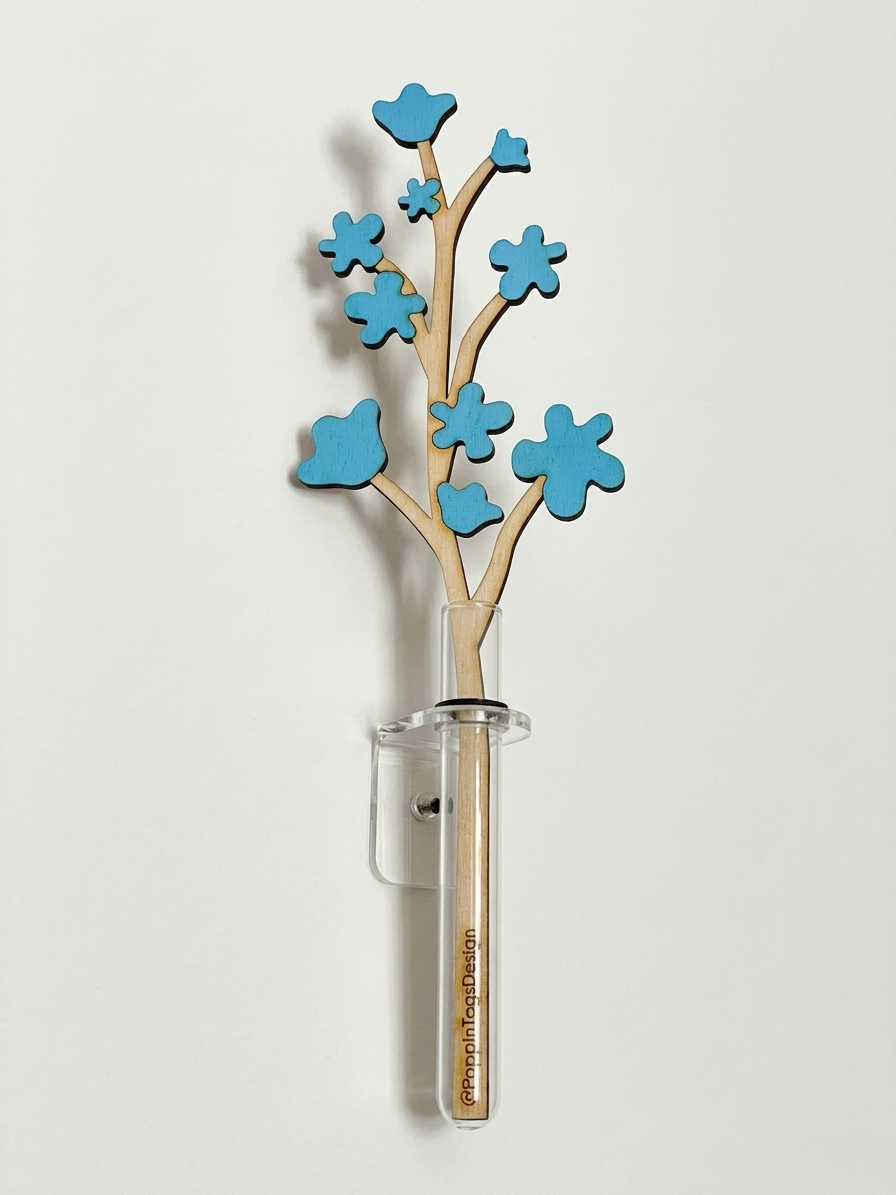 Wooden Wall Flowers