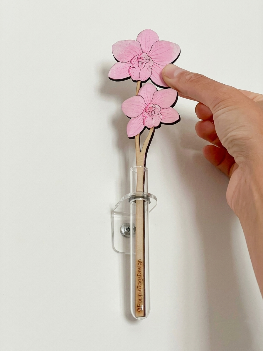 Wooden Wall Flowers