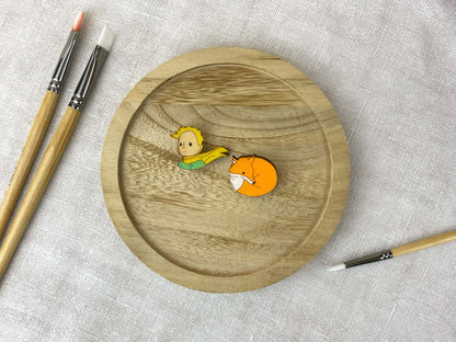 Paired Brooches: The Little Prince