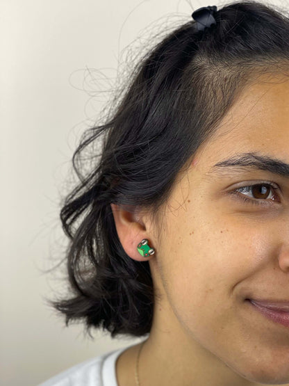 Earrings: Frog Prince