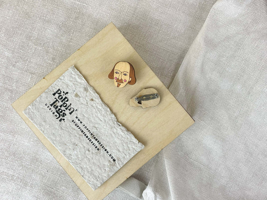 Paired Brooches: Shakespare